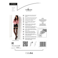 Passion halterlose Strümpfe schwarz 17 DEN