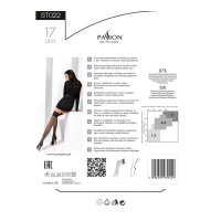 Passion halterlose Strümpfe schwarz 17 DEN