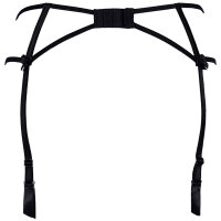 Axami garter belt beige-black