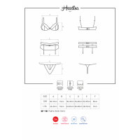 Obsessive Heartina 3pcs set pink