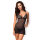 Obsessive Shibu chemise & thong black