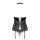 Obsessive Ailay corset & thong black