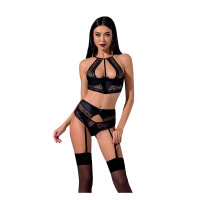 Passion Scarlet 3pcs set black