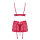 Obsessive Lividia 3pcs set red
