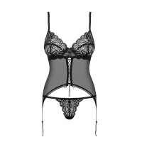 Obsessive Contica corset & panty black