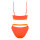 Obsessive Miamelle bikini orange