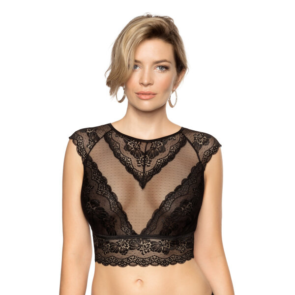 Róza Ellba top black