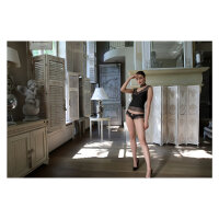 Róza Sija panty black