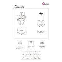 LivCo Corsetti Fashion Mayenan 2pcs set black