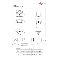 LivCo Corsetti Fashion Majalesa 3pcs set black