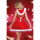 LivCo Corsetti Fashion Snowflake babydoll red