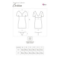 LivCo Corsetti Fashion Crossina chemise red