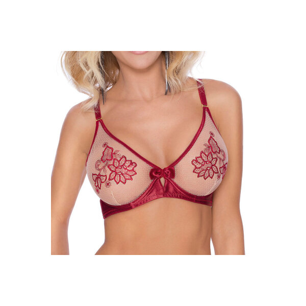 Róza Mehendi soft-bra claret