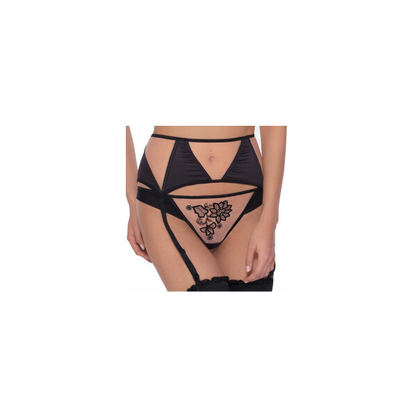 Róza Mehendi garter belt schwarz