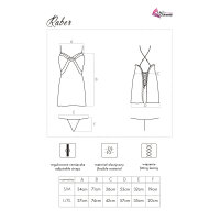 LivCo Corsetti Fashion Raber chemise & thong coffee