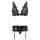 LivCo Corsetti Fashion Belita 3pcs set black
