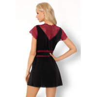 LivCo Corsetti Fashion Kumiko dressing gown black-purple