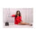 LivCo Corsetti Fashion Jacqueline set dressing gown + chemise red