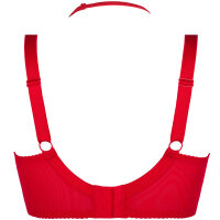 Axami Plus Size bra red