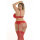Axami Plus Size bra red