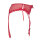 Axami Plus Size garter belt red