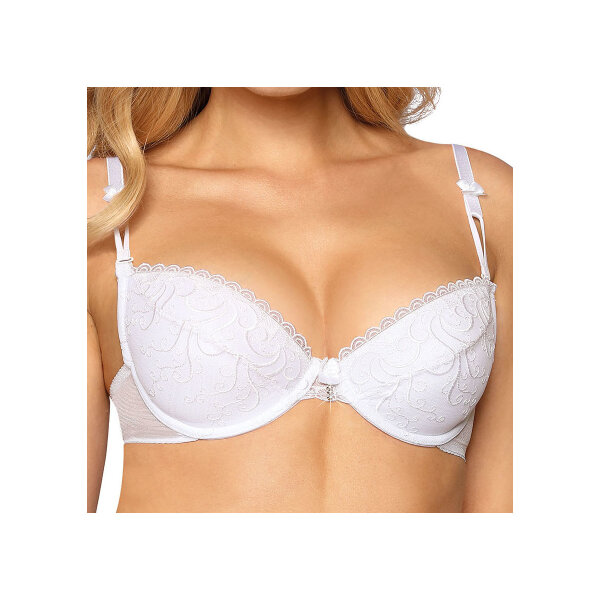 Róza Anuk push-up bra white