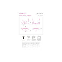 CoFashion Lingerie Domitilla BH-Set rot