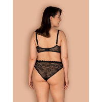 Obsessive Laurise 2pcs set black Size Plus