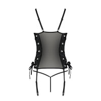 Passion Malwia corset & thong black