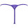 Axami babydoll & string purple