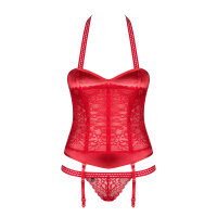 Obsessive Flameria corset & thong red