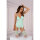 LivCo Corsetti Fashion Persinne corset & thong with stockings mint