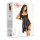 Beauty Night Fashion Julieta chemise & thong black