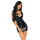 Beauty Night Fashion Hollie dress & thong black