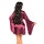 Beauty Night Fashion Samira peignoir & thong burgunder