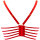 Axami bustier red