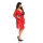 Beauty Night Fashion Valentina peignoir & thong red