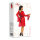 Beauty Night Fashion Valentina peignoir & thong red