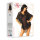 Beauty Night Fashion Poppy chemise & thong black