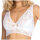 Róza Gizela soft bralette white