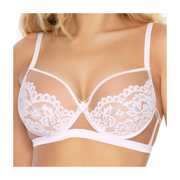Róza Torfi push-up bra white