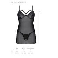 Passion ECO Drosera chemise & thong black