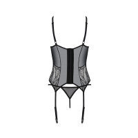 Passion ECO Leafa corset & thong black