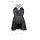 Passion ECO Selaginella chemise & thong black
