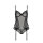 Passion ECO Selaginella corset & thong black