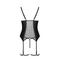 Passion Beth corset & thong black