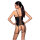 Passion Beth corset & thong black