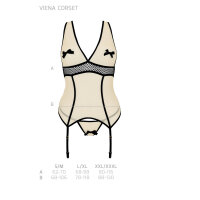 Passion Viena corset & thong beige