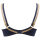 Axami push-up bra blue-beige