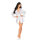 Beauty Night Fashion Sherie peignoir & thong white